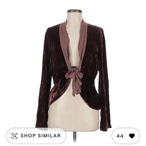 Ghost of London Velvet top